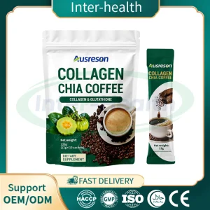 Ausreson OEM Slimming Skin Beauty Weight Management Support Collagen Chia Coffee Powder