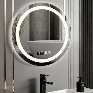 High Quality and Durable Frameless Bathroom Makeup Mirror for Smart Homes