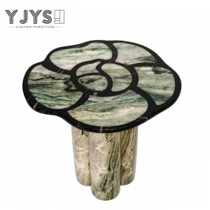 Irregular Petal Marble Table