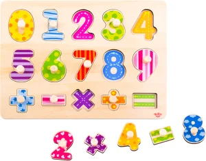 Toddler Educational Toys Puzzle Number Jigsaw