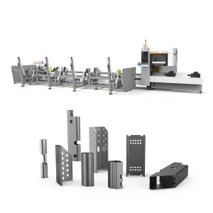 Hot Selling Fully Automatic Loading 1500w 3000w Tube Laser Cutting Machine