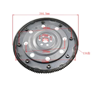 Nissan Original Forklift Spare Parts 134 Teeth Transmission Flywheel 12331-50K01 For H15 / H20 / H25 / K15 / K21 / K25 Engine