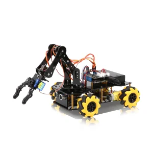 ACEBOOT WiFi IOT Project 4WD Mecanum Wheels Robot Arm Car Kit Panama
