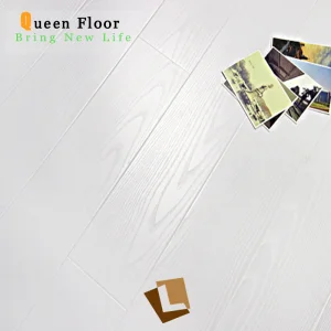 Pure White Waterproof 8mm Laminate Flooring Upgraded Material Low Voc Spc Floor