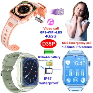 4G GPS Watch Tracker