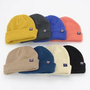Custom Knit Cuffed Beanie