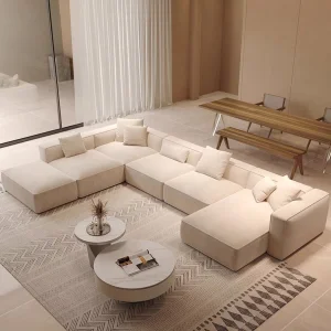 OEM L-Shaped Reclinable Sofa Set