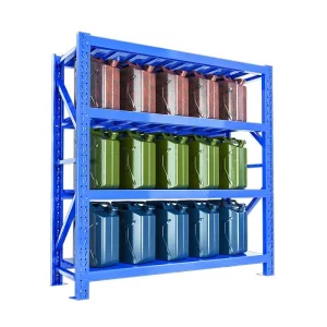 Heavy Duty Adjustable Metal Storage Rack for E-commerce Warehouse
