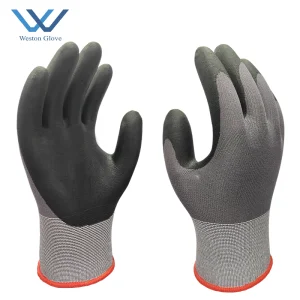 15 Gauge Black Garden Gloves