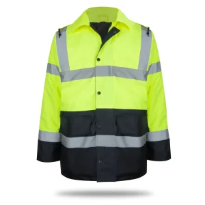 Outdoor Casual Workwear Fleece Parkas Jacket for Men Windproof Cargo Clothing with Multi-Pockets Wind Breaker Jacket Coats