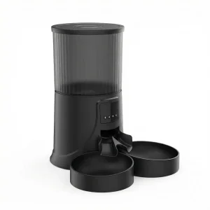 RFID Pet Feeder Programmable Tuya APP LED
