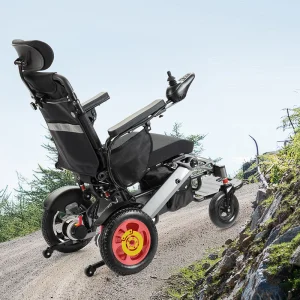 Electric Wheelchair - Power Wheelchair, Perfect for Indoor and Outdoor Use