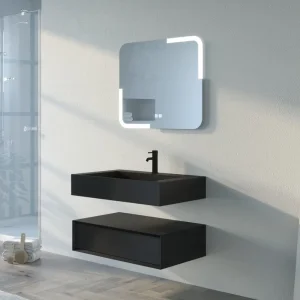 New-Style Customized Double Sink Bathroom Vanity with Sedex for Customized CE Marking