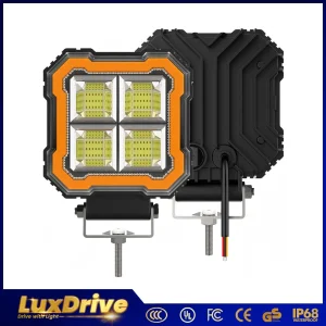 12V 24V Luz de trabajo LED COB para coches, camiones, SUV, tractores todoterreno y 4X4 foco deportivo para iluminación exterior de automóviles, lámpara de auto, luz de coche