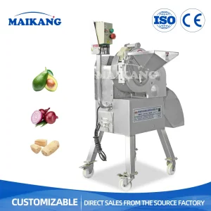 High-Performance Food Processor Fruit Apple Orange Slicing Dicing Machine Vegetable Potato Onion Chopper Machine with Low-Loss Material