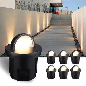 New Design Waterproof Buried Die-cast Aluminium 12v AC/DC 1800K-5000K LED In-ground Underground Landscape Well Lights