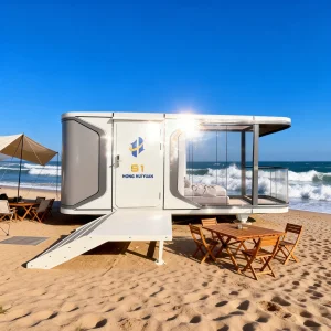 Pre-Fab Stackable Multi-Unit Expandable Low-Impact Capsule House