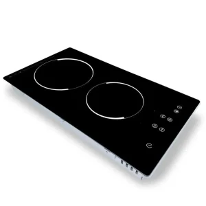 2-Burner Induction Cooker Stainless Steel Electric Cooktop