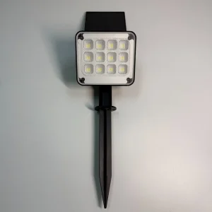 Adjustable Solar Panel Garden Wall Lamp Outdoor LED Spotlight