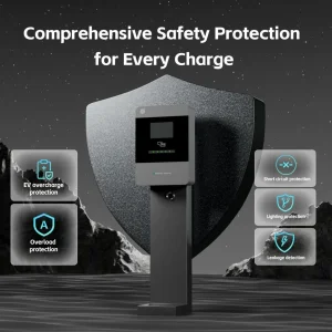 Portable Type2/1 Gbt Wallbox APP/CE 22kw/7kw/11kw Battery Wall Smart Home Charging Station Mobile World Electric Car Vehicle Fast Byd ID. 3/4/6 AC EV Charger