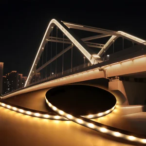 OEM/ODM High-Brightness 36LEDs/m 24V Flex Wall Washer Light Outdoor IP68 Waterproof 18W for Bridge, Hotel Facade, Garden, Museum