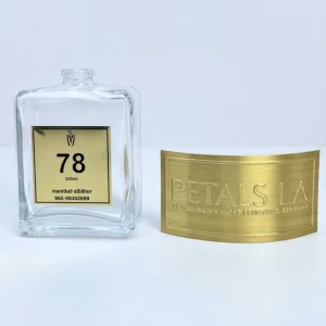 Perfume Product Label