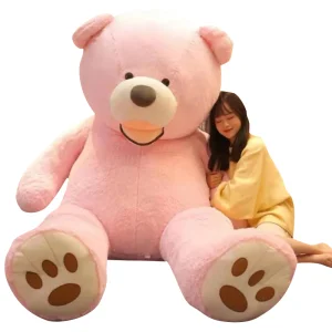 Wholesale Skin Plush Toy Super Soft High Quality Animal Doll Large Size Bear Skin Best Price Big Giant Teddy Bear