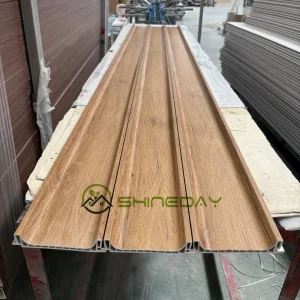 Wholesale Price PVC Panel Waterproof Wall Board Cladding Decorative Fluted WPC Wall Panel for Indoor Ceiling