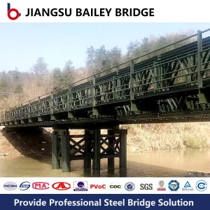 Prefabricated Structure Low Cost Temporary Factory Supply Portable Bridge