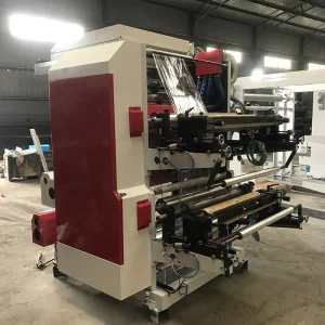 2 Color Flexo Printer Paper Roll Printing Machine