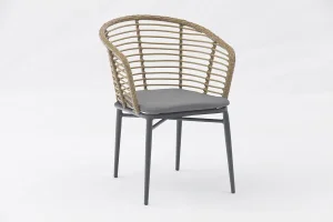 Famous Outdoor dining stackable aluminum rattan bistro wicker chair-AD722017-1 Exporters, Companies