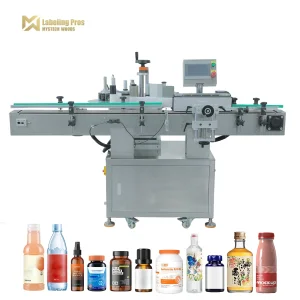 High-Speed Vertical Automatic Bottle-Rolling Labeling Machine Used for Beverage Production