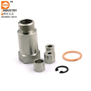 Universal Cel Fix Check Engine Light Eliminator O2 Oxygen Sensor Adapter Mini Extender Spacer Bung Catalytic Converter M18X1.5