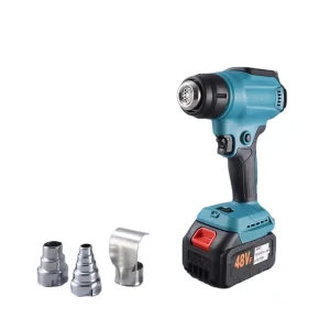 Home Battery Power Temperature Adjustable Hot Air Blow Gun Home Industrial Electric Heat Gun