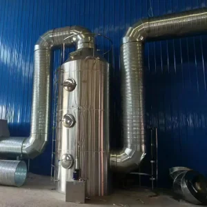 Advanced Air Filtration Scrubber System for Industrial Cleanrooms