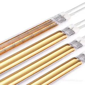 Trendy Continuous Industrial Heating Pipe Lamp Two Tube Halogen Infrared Lamp