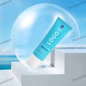 Lightweight Non-greasy Sunscreen Spf 50 Korean Centella Tube Cream Lotion Uv Private Label Oem Vitamin C 50ml Face Body