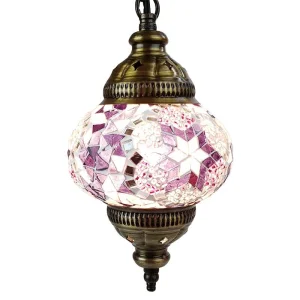 Traditional Home Aluminum Mosaic Lamp For Living Room Lighting Creating Cultural And Artistic Ambience