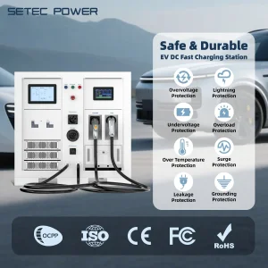 SETEC POWER 30kWh-1MWh Off-grid Electric Vehicle charging System High Reliable Battery Storage System