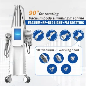 Lipolysis Machine 3in1 RF Vacuum LED Slimming Beauty Device Standing for Body Face Eyes Weight Loss