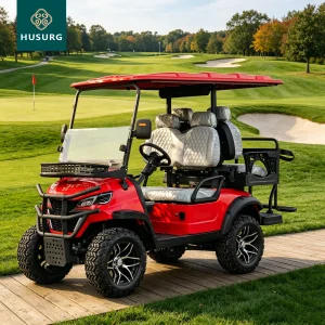 Sightseeing 4 Seater Electric Golf Cart EEC Certified 48V 5KW Hotel Airport Community Scenic Spots Urban Mobility Vehicle