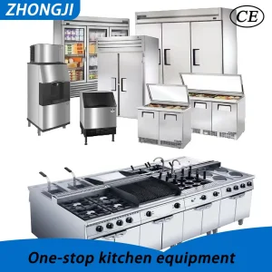 Verificado CE SUS304 Diseño Completo para Soluciones de Cocina de Catering para Hoteles