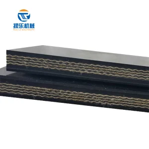 Abrasion Resistant EP300 Rubber Conveyor Belt For Quarry Sand And Gravel Handling Rubber Conveyor Belt