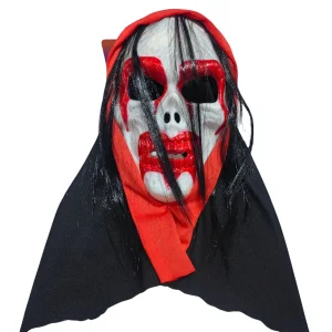 Customized Wholesale Hot Sale Holiday Party Scary Makeup Mask Trickster Grimace Scarecrow Nun Headgear