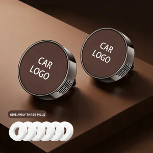 Minimalist Luxury Design Eco-Friendly Non-Alcohol-free Car Vent Perfume Clip Interior Decor With Replaceable Fragrance Refills