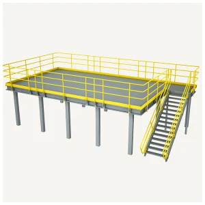 Heavy Duty Mezzanine Storage Platform System