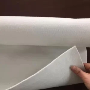 High-Quality White 100% polyester non-woven geotextile