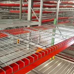 Jracking Steel Deck Wire Mesh Corrosion Protection Metal Shelf for Efficient Warehouse Racks & Pallet Racking Solutions