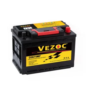 DIN75 12vbattery Maintenance Free Car Battery 57512 75ah Storage Battery