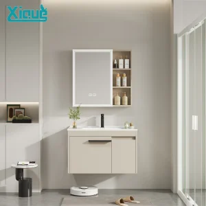 New Design Factory Price Storage Bath Ceramic Sink Vanity Bathroom Cabinets